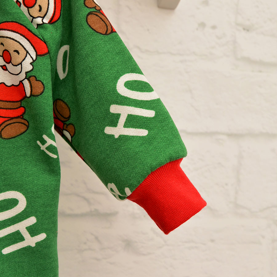 Ромпер-реглан унісекс Blanka Санта р.68-74 зелений 110638