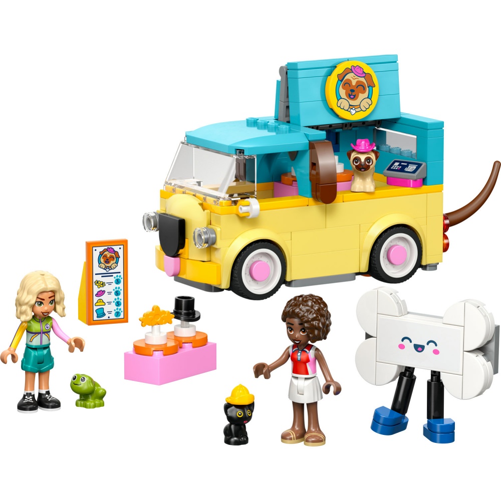 Конструктор LEGO Friends Фургон с аксессуарами для питомцев 42678