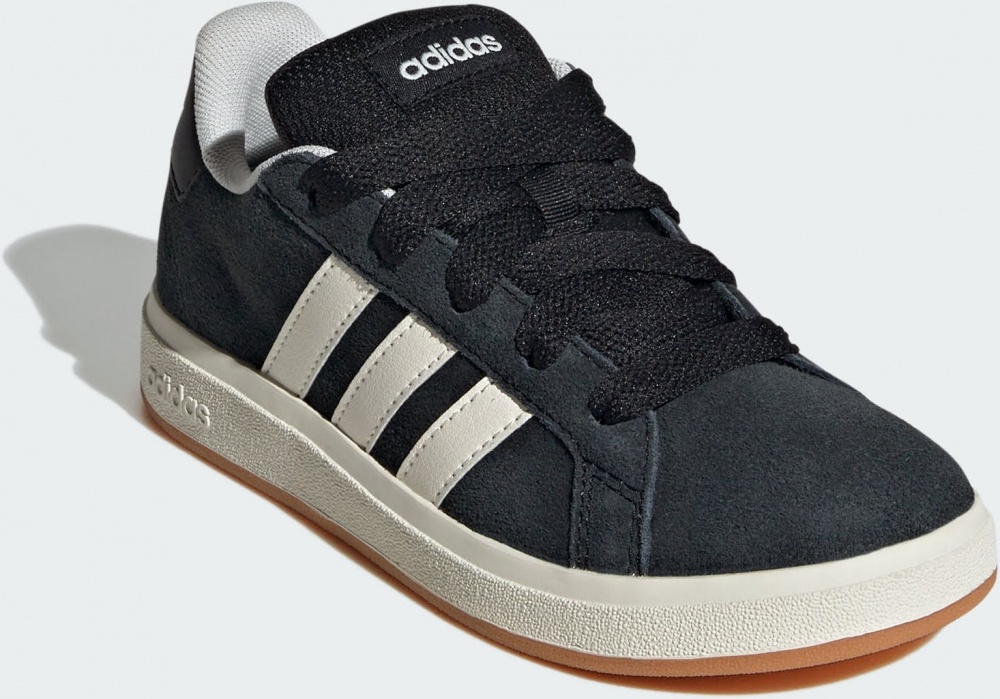 Кросівки дитячі Adidas GRAND COURT 00s K CBLACK/OWHITE/GUM10 JH6178 р.36 2/3 чорні