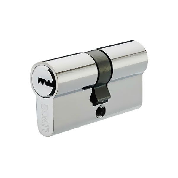 Циліндр Linde A6P 30x30 ключ-ключ 60 мм полірований хром