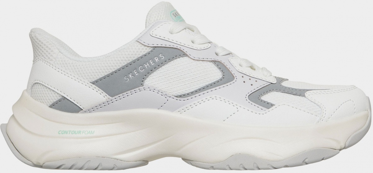 Кросівки жіночі Skechers SKECHERS MOJO 190075 WGY р.39 білі — фото 1
