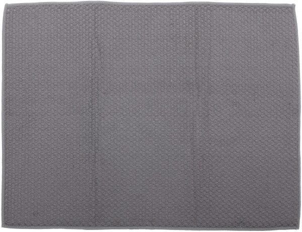 Килимок для сушіння посуду 38х50 см сірий UP! (Underprice)