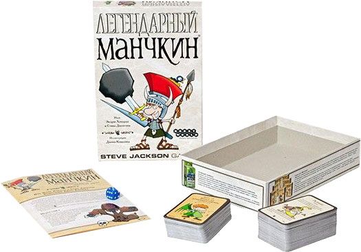 Гра настільна Hobby World Легендарний Манчкин
