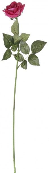 Рослина штучна Троянда 64 см світло-рожева Девілон