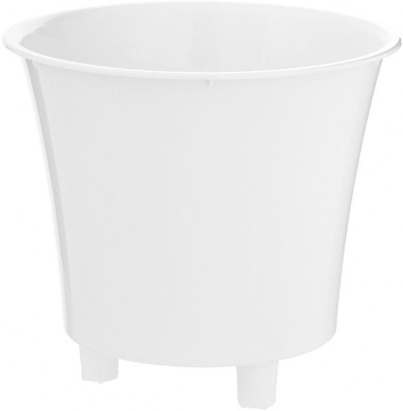 Горшок пластиковый Santino Арте круглый 0,6л зеленый 