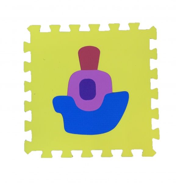 Килимок-пазл Termoizol EVA Транспорт 300х300 мм