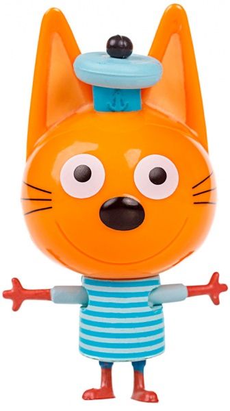 Набір фігурок Три кота Коржик + Карамелька + Компот + Мама + Тато T17172 