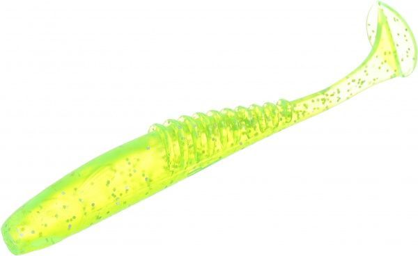 Приманки для ловлі риби Гангста Мінов 100 мм 5 шт. шартрез