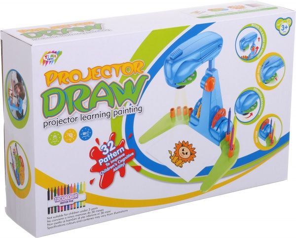 Проектор для рисования Shantou синий YM134