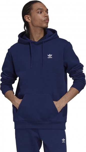 Джемпер Adidas ESSENTIAL HOODY H34653 р. L синій