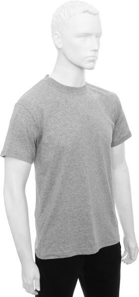 Футболка р. М серый меланж 