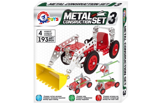 Конструктор металлический ТехноК 6412