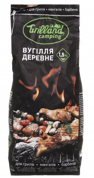 Уголь древесный Grilland 1.5 кг 2211044696014