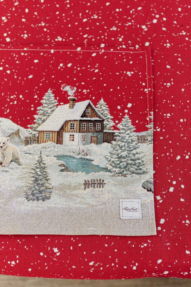 Салфетка декоративная La Nuit Север 34x45 см