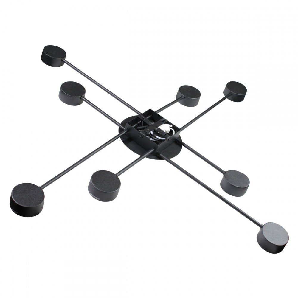 Люстра стельова LIGHT SET BARVINOK 8xGX53 чорний