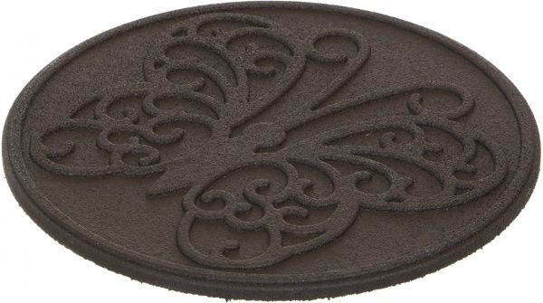 Плитка резиновая для садовых дорожек Бабочка 45х45 см