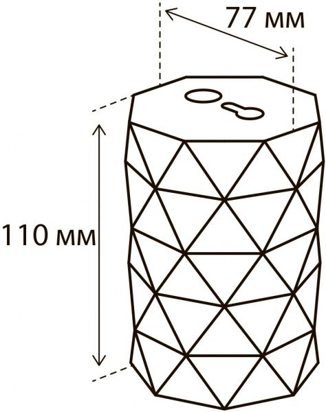 Светильник точечный Точка Света СВБ-003-110 R 9 Вт G5.3 черный 