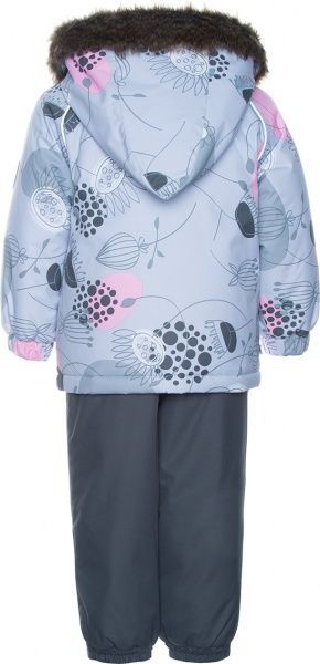 Комплект HUPPA AVERY р.110 серый 41780030-94128-110 