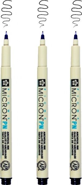 Набір ручок PIGMA MICRON PN SAKURA PIGMA MICRON PN CRAFTS 3 кольори POXSDKPN3B 