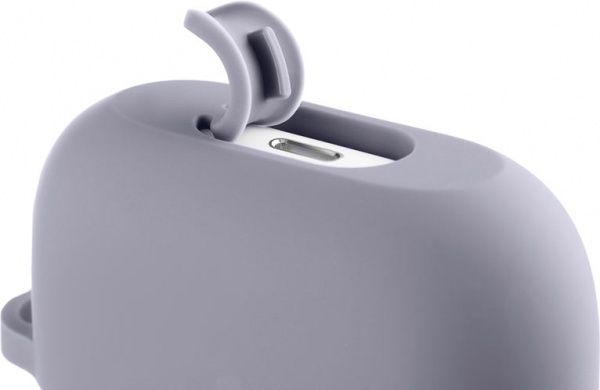 Чохол для навушників 2E для Apple AirPods Pro Pure Color Silicone (2.5mm) grey (2E-PODSPR-IBPCS-2.5-GR) 