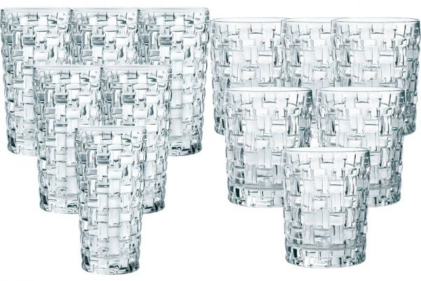 Набор стаканов для виски и коктейлей Bossa Nova 395/330 мл 12 шт. Nachtmann 