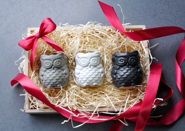 Кашпо декоративне Sovos сірий бетон