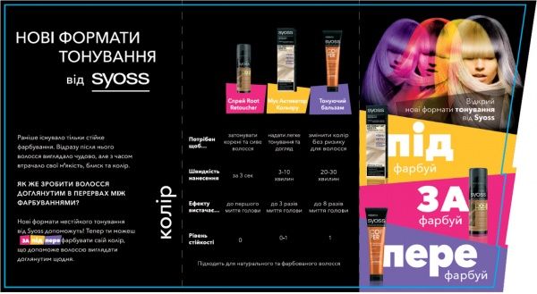 Бальзам Syoss Color Booster платиновый блонд 150 мл