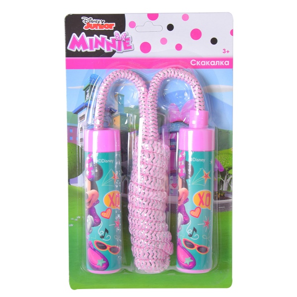 Скакалка Мінні Маус 2,2 м, (2 види в асортименті) LS1018