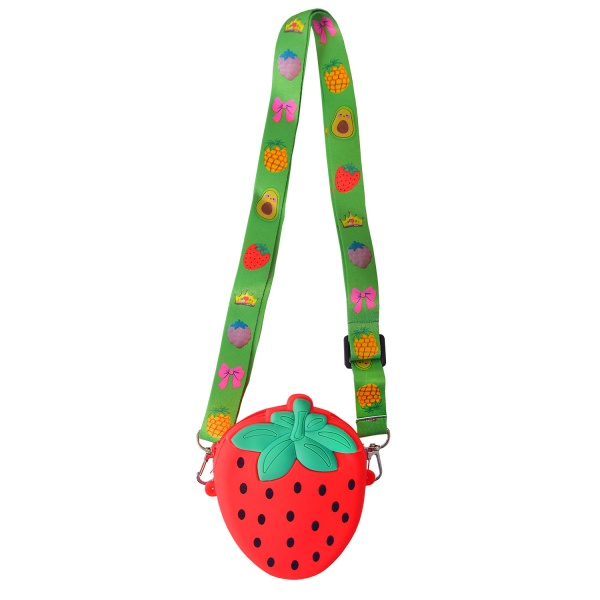 Аксесуар Сумочка силіконова Полуничка C44406