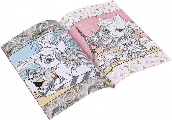 Раскраска Art studio of happiness 148х210 мм А4 в ассортименте