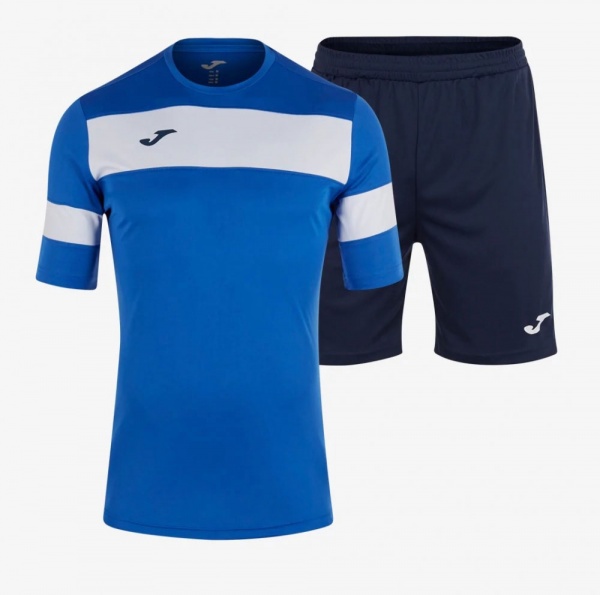 Комплект футбольной формы Joma 101349.702 р.2XS синий