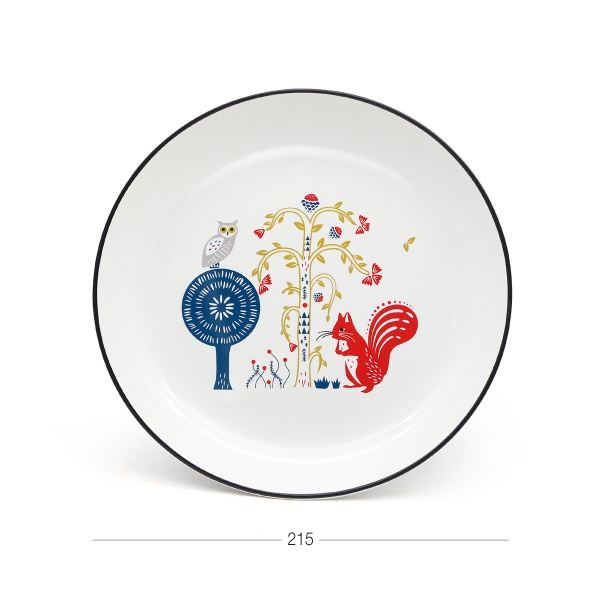 Тарелка десертная Лесная песня 21 см MVM