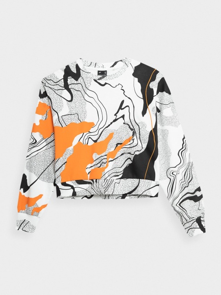 Свитшот 4F 4FSS23TSWSF250-90A р. XL разноцветный