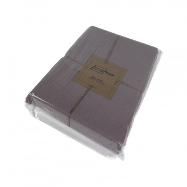Простирадло Muslin Powder 240x260 см пудровий SoundSleep 