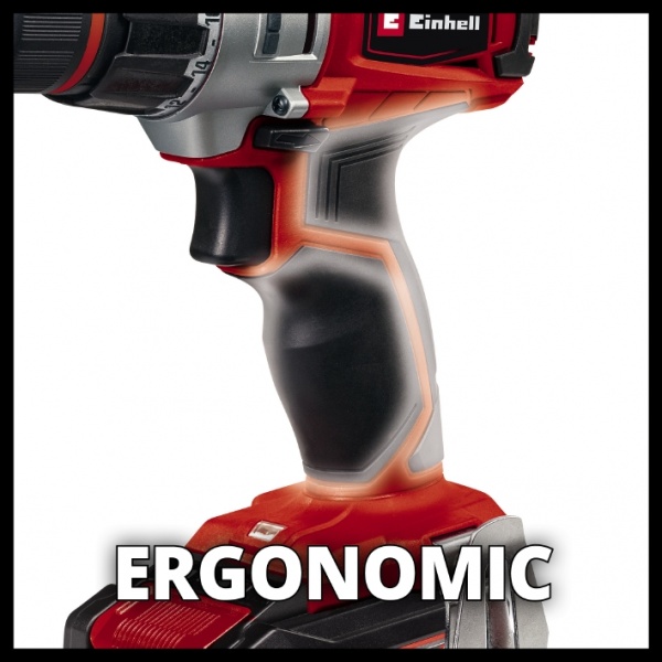 Шуруповерт акумуляторний Einhell TE-CD 18/2 Li +39, 1x2,5 Ah 4514219