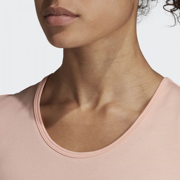 Футболка Adidas W MO Pr T-Shirt EH6470 XS рожевий