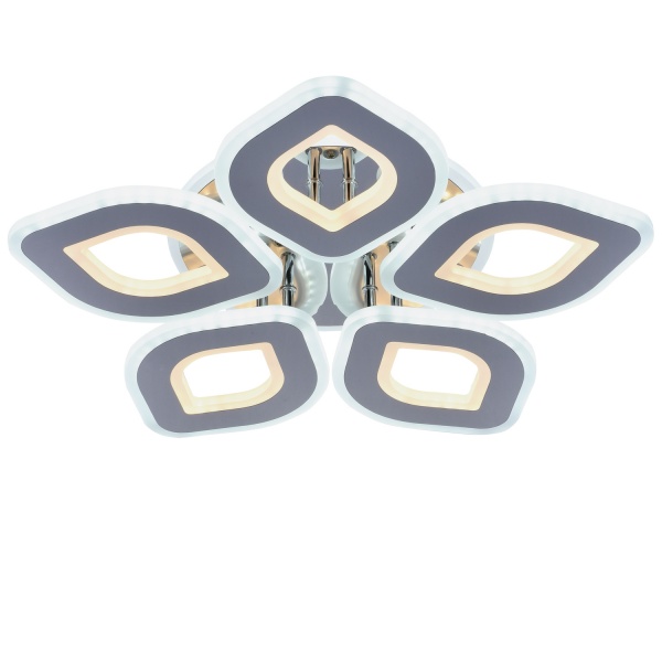 Люстра светодиодная Victoria Lighting 104 Вт хром Curcuma/PL5 