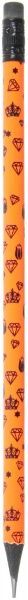 Олівець простий абстракція помаранчевий
