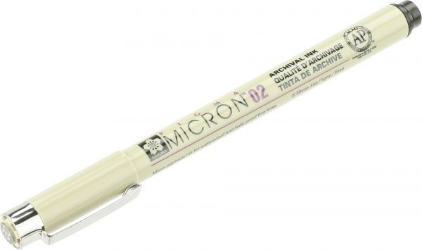 Линер PIGMA Micron (0.2) Черный  0,3 мм SAKURA