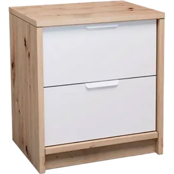 Тумба приліжкова Canyon CN 2 дуб артісан/білий 