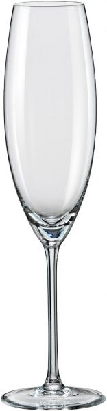 Бокал для шампанского Grandioso 230 мл 2 шт. Bohemia 