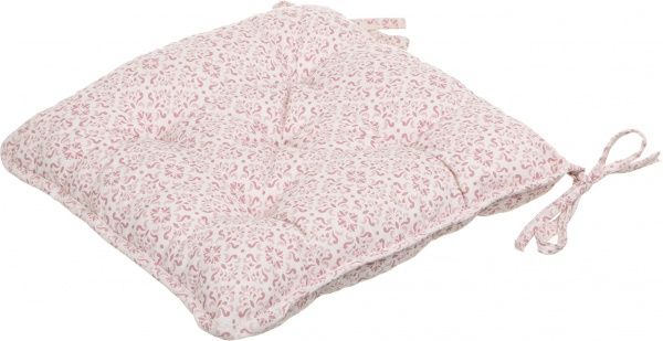 Подушка на стілець Рожевий вітраж 40x40 см Прованс