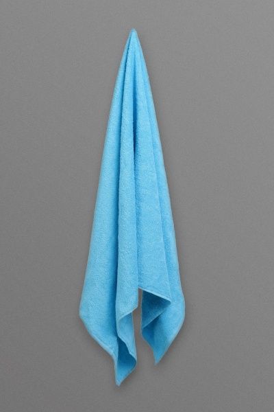 Рушник махровий 70x140 см блакитний Рашід 