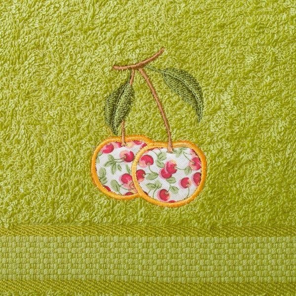 Набор салфеток Вишни 40x70 см желто-зеленый IDEIA 