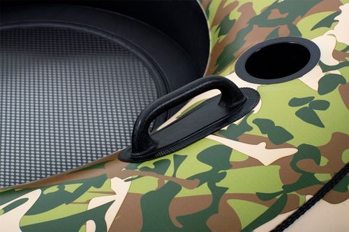 Круг для купания Bestway 135х Camo cruiser зеленый