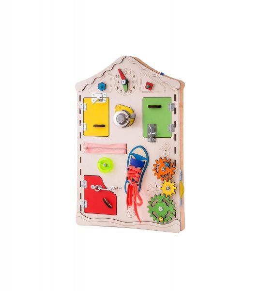 Игрушка развивающая Good Play Доска домик 38х56х6 см D 008