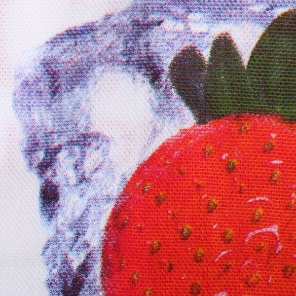 Набір рушників кухонних Коктейль мікс + Лайм 2 шт. 40x60 см Homeline білий із малюнком 