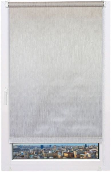 Ролета стандарт Delfa Натур 115x170 см темно-бежева 