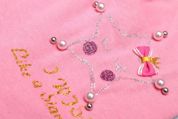 Шапочка дитяча для дівчинки Kraft 302-Т р.48-50 рожевий 