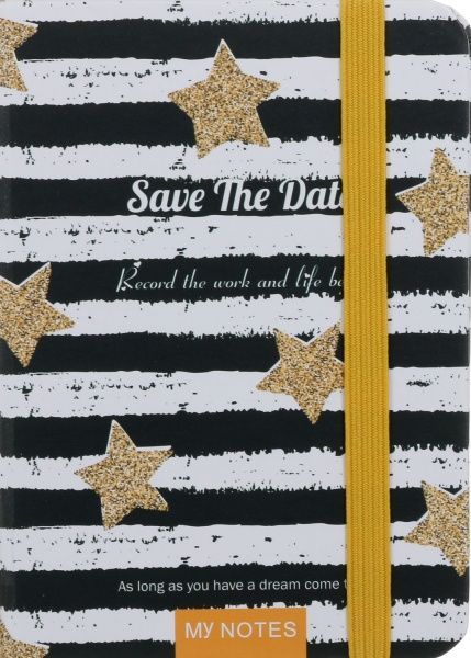 Книга для нотаток Save the date (design 2) А6 80 аркушів